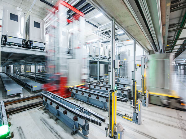 HÖRMANN Gruppe Klatt Fördertechnik – Containerförderanlagen