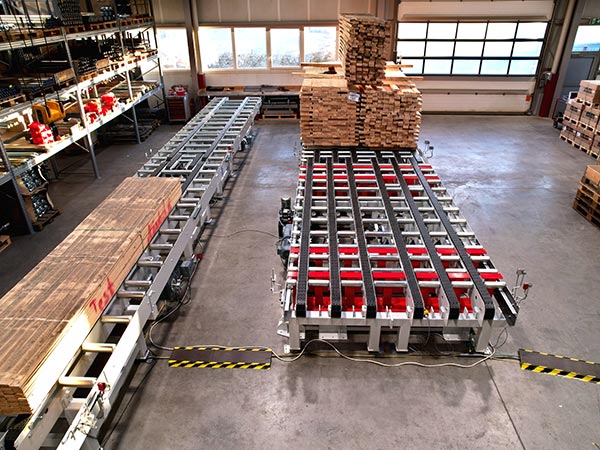 HÖRMANN Klatt Conveyors – Holzpaketförderanlagen