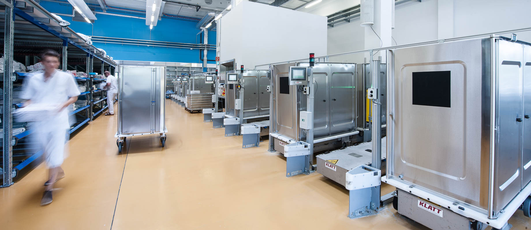 HÖRMANN Gruppe Klatt Fördertechnik – Referenz LKH Klagenfurt