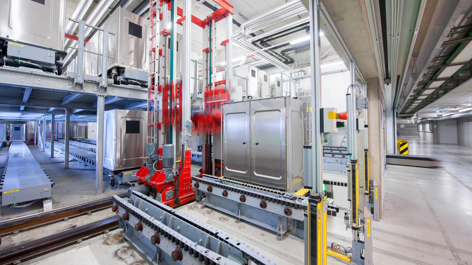 HÖRMANN Gruppe Klatt Fördertechnik – Containerförderanlagen