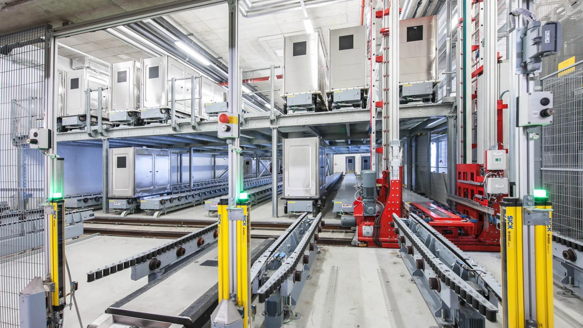 HÖRMANN Gruppe Klatt Fördertechnik – Containerförderanlagen