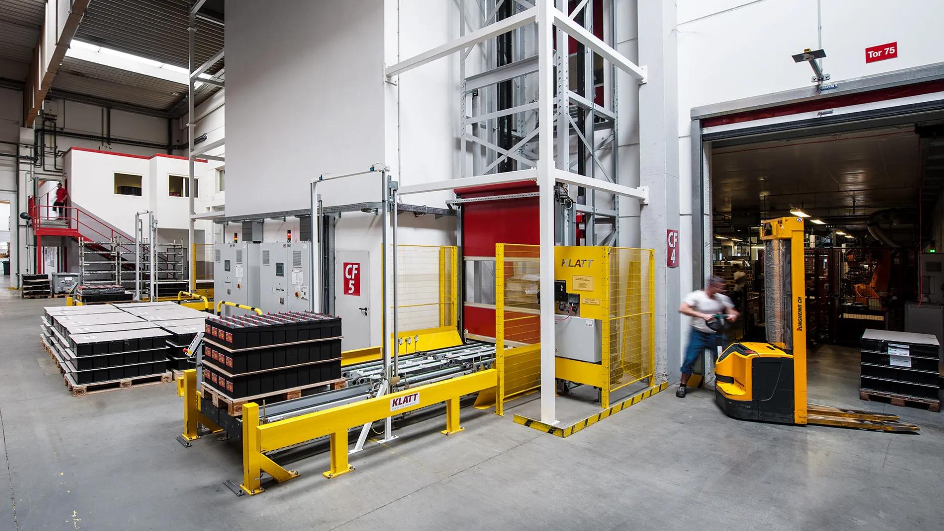 HÖRMANN Klatt Conveyors – Palettenförderanlagen