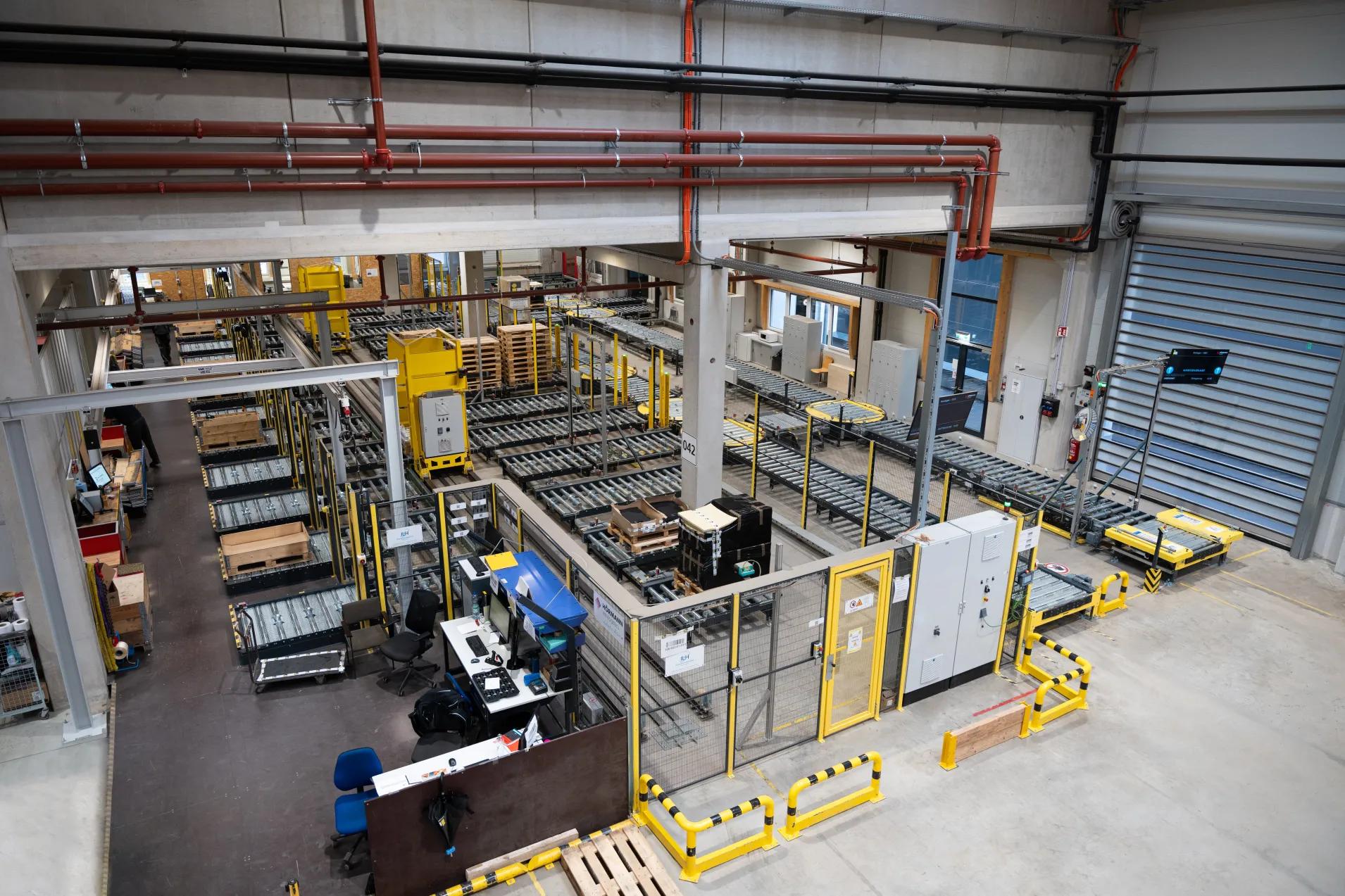 Platzprobleme Fördertechnik