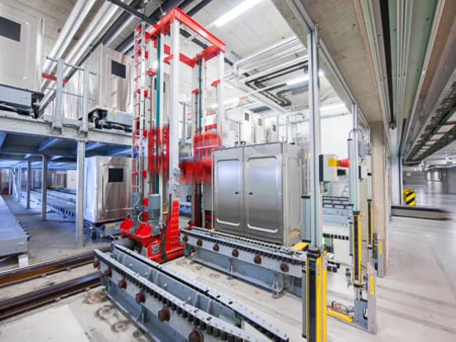 HÖRMANN Gruppe Klatt Fördertechnik – Containerförderanlagen